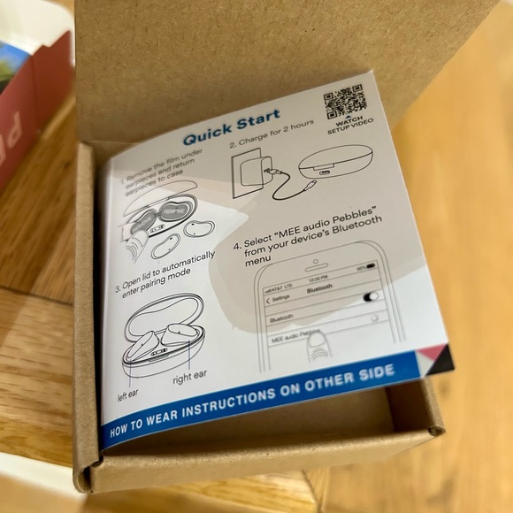 Pebble Wireless Earbuds - New in Box - Picture 4 of 4